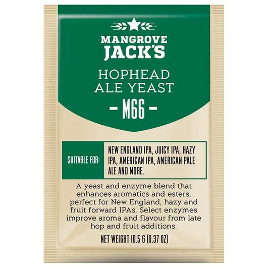 MANGROVE JACKS CRAFT SERIES M66 HOPHEAD ALE YEAST 10.5g