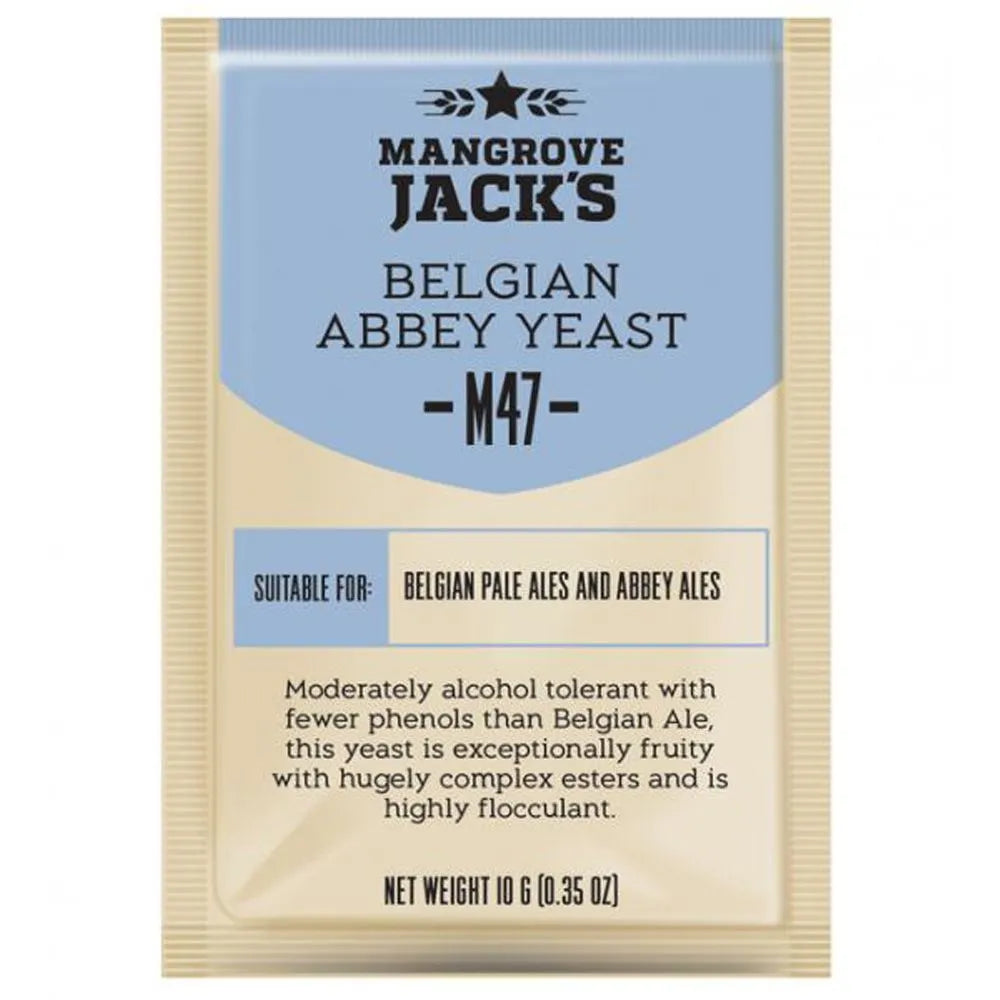 MANGROVE JACKS CRAFT SERIES M47 BELGIAN ABBEY YEAST 10g