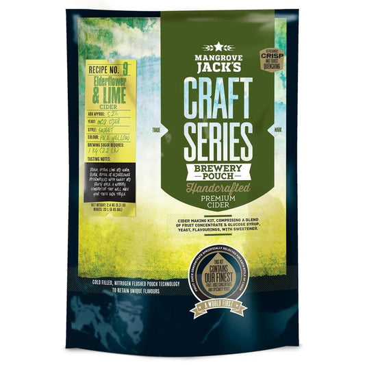 MANGROVE JACKS CRAFT SERIES ELDERFLOWER & LIME CIDER 2.4kg