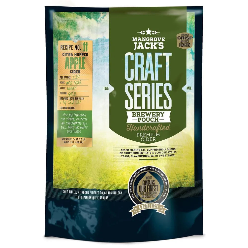 MANGROVE JACKS CRAFT SERIES CITRA HOP APPLE CIDER 2.4kg