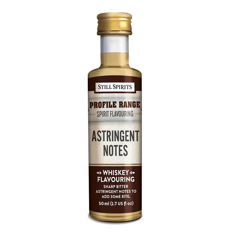 STILL SPIRITS PROFILES WHISKEY ASTRIGENT NOTES