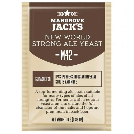 MANGROVE JACKS CRAFT SERIES M42 STRONG ALE YEAST 10g