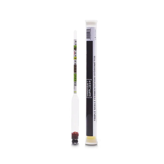 HYDROMETER TRIPLE SCALE WITH TRIAL JAR