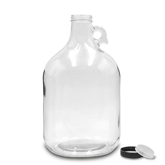 DEMIJOHN 5LT GLASS with CAP