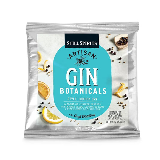 STILL SPIRITS GIN BOTANICALS LONDON DRY 50.3g