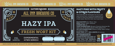 All In Brewing HAZY IPA Fresh Wort Kit