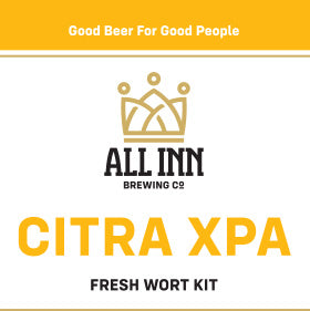 All In Brewing SINGLE HOP CITRA PALE ALE Fresh Wort Kit