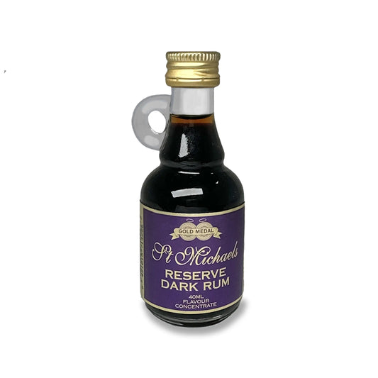 SPIRITS UNLIMITED GOLD MEDAL ST MICHAELS RESERVE DARK RUM 40ml