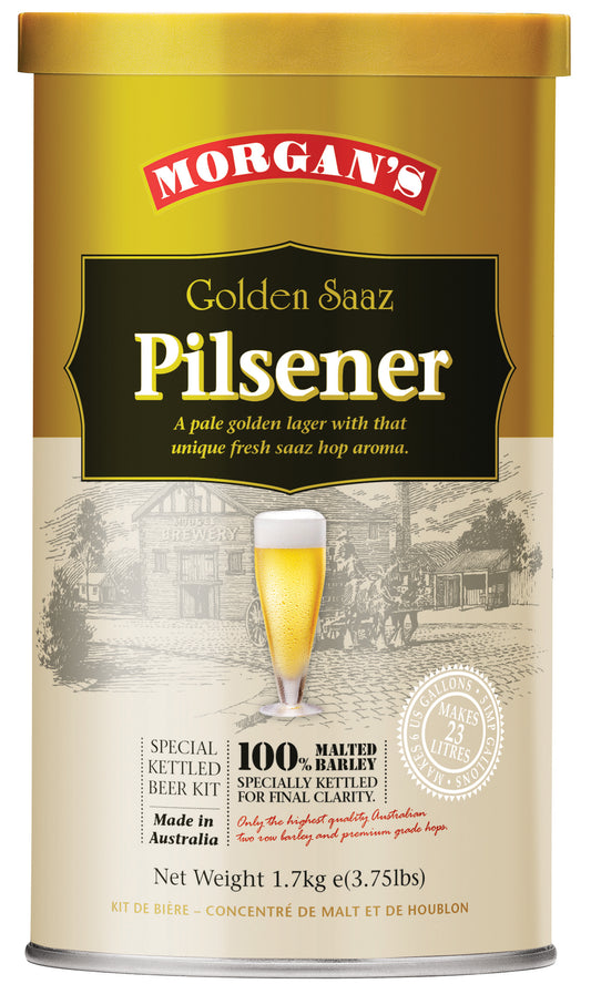 MORGANS GOLDEN SAAZ PILSENER 1.7kg