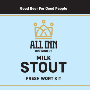 All In Brewing MILK STOUT (WRITERS BLOCK) Fresh Wort Kit