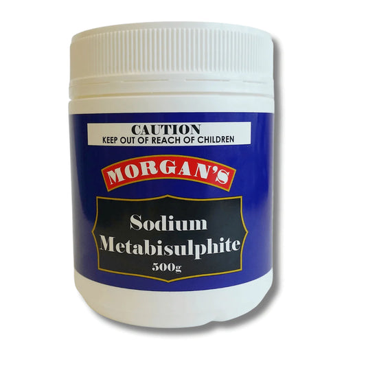 MORGANS SODIUM METABISULPHITE 500g