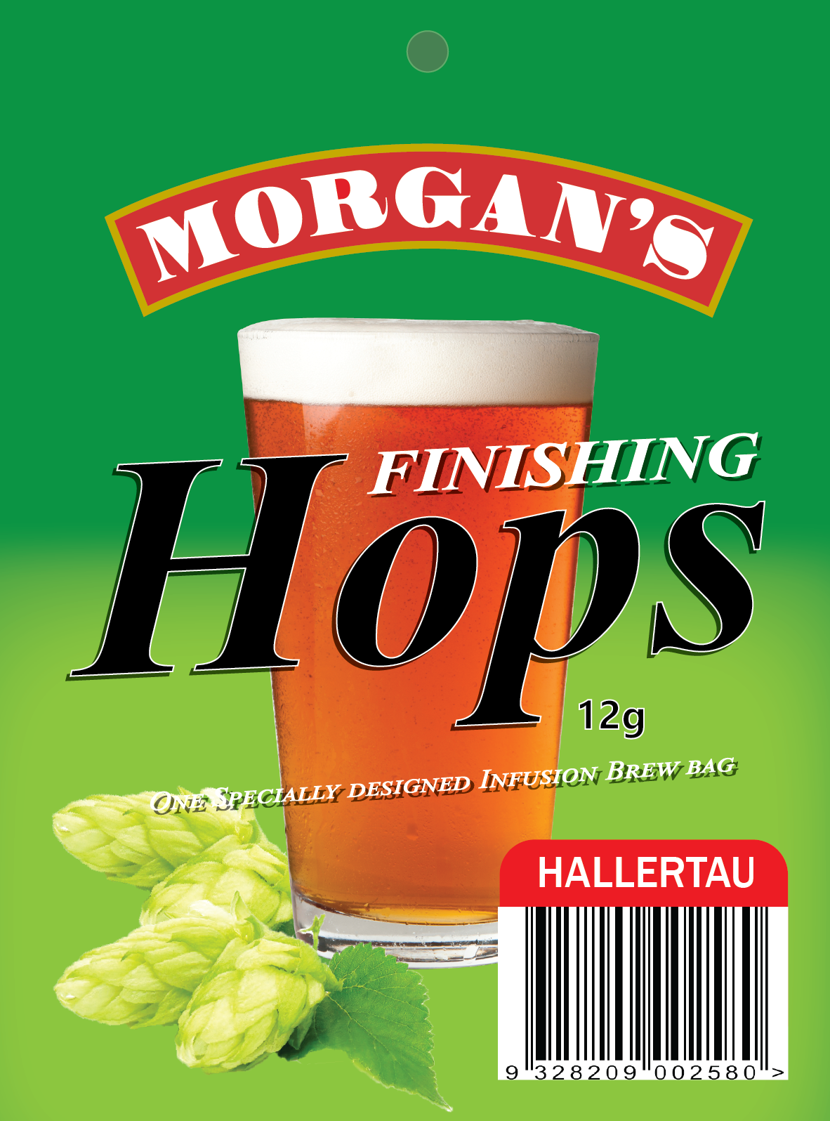 MORGANS FINISHING HOPS HALLERTAU 12g – Better Brewer