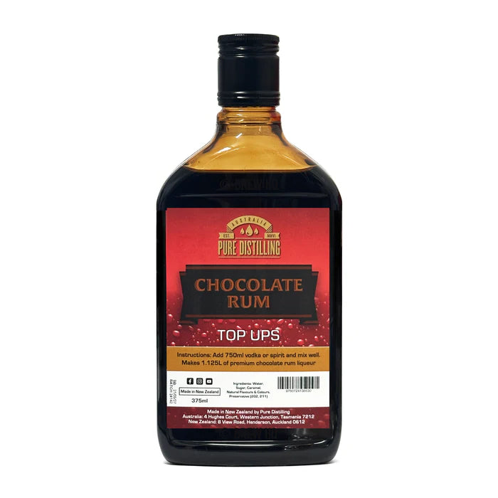 PURE DISTILLING Top Ups Chocolate Rum