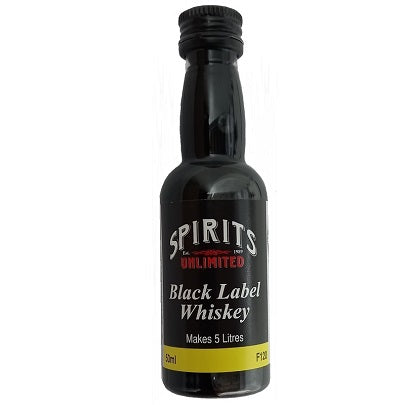 SPIRITS UNLIMITED BLACK LABEL WHISKEY 50ml