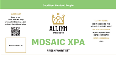 All In Brewing MOSAIC XPA Fresh Wort Kit