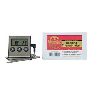 PURE DISTILLING BEEPING THERMOMETER