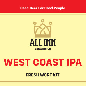 All In Brewing WEST COAST IPA Fresh Wort Kit