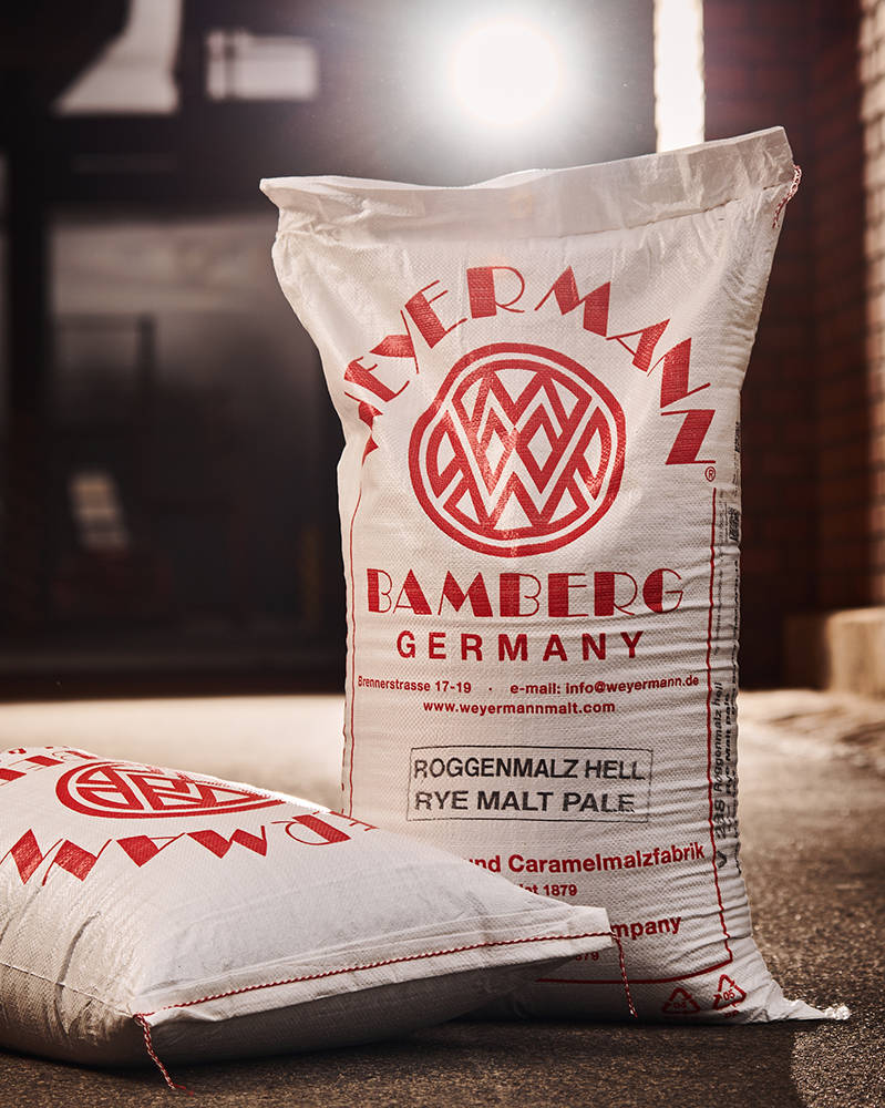 RYE Malt PALE (WEYERMANN®) per 25kg