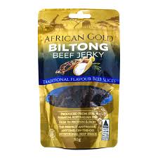 African Gold Biltong Beef Jerky - Traditional