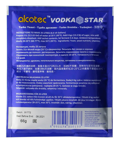 ALCOTEC VODKA STAR 25L