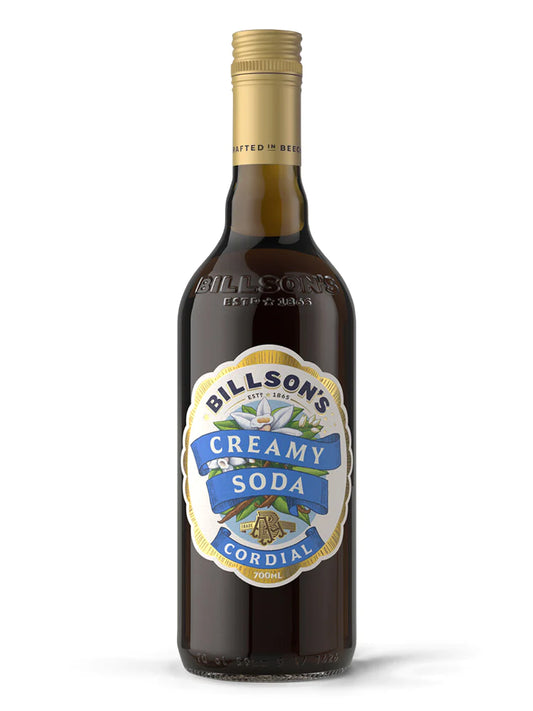 BILLSON'S CORDIAL CREAMY SODA