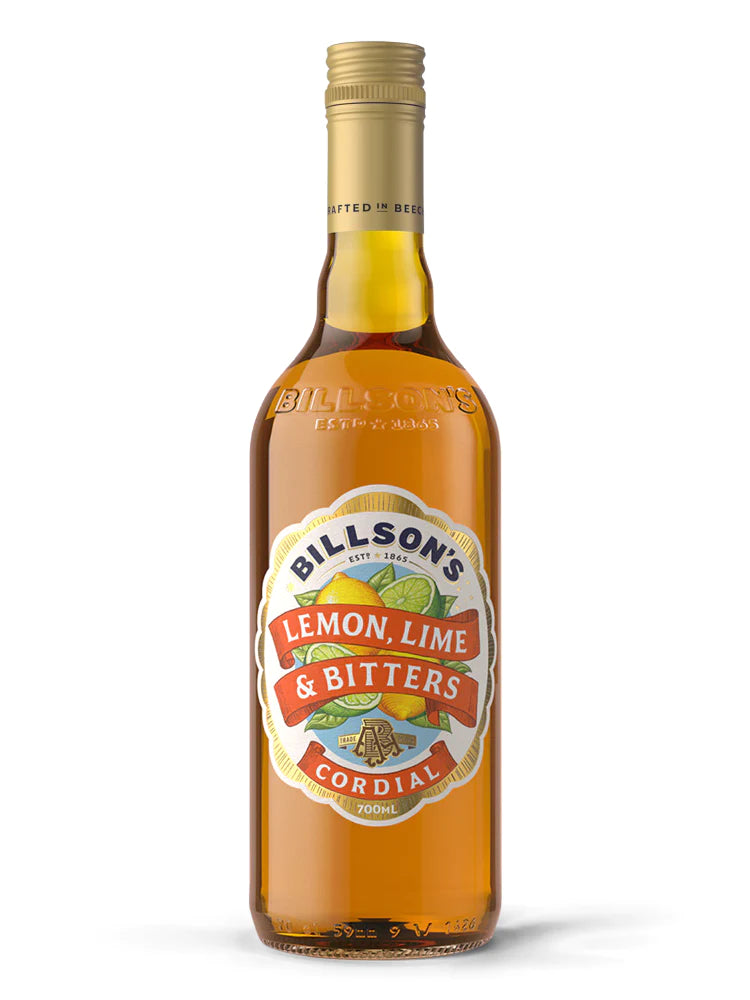 BILLSON'S CORDIAL LEMON LIME & BITTERS