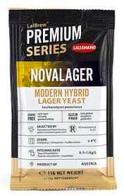 LALLEMAND NOVALARGER HYBRID LAGER YEAST 11g