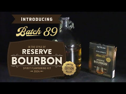 Still Spirits Batch 89 Reserve Bourbon Spirit Flavouring Kit