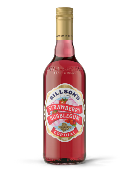 BILLSON'S CORDIAL STRAWBERRY BUBBLEGUM