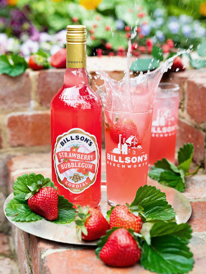 BILLSON'S CORDIAL STRAWBERRY BUBBLEGUM