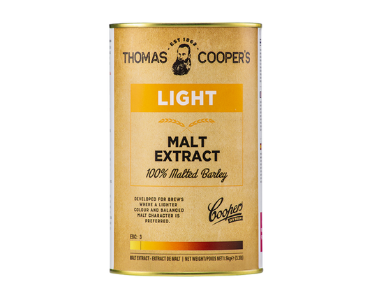 THOMAS COOPERS LIGHT MALT EXTRACT 1.5Kg