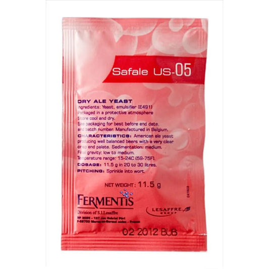 SAFALE YEAST US-05 / 11.5G