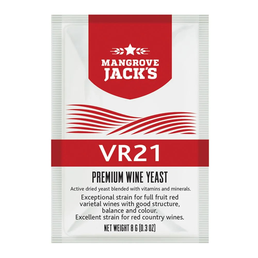 MANGROVE JACKS VR21 PREMIUM WINE YEAST 8g