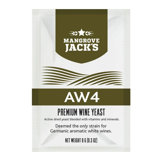 MANGROVE JACKS AW4 PREMIUM WINE YEAST 8g